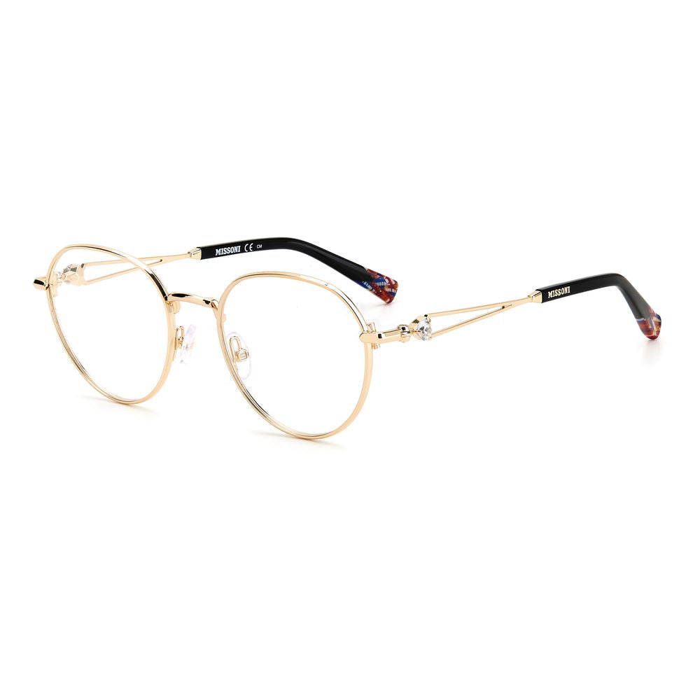 Missoni Gold Metal Frames by Missoni