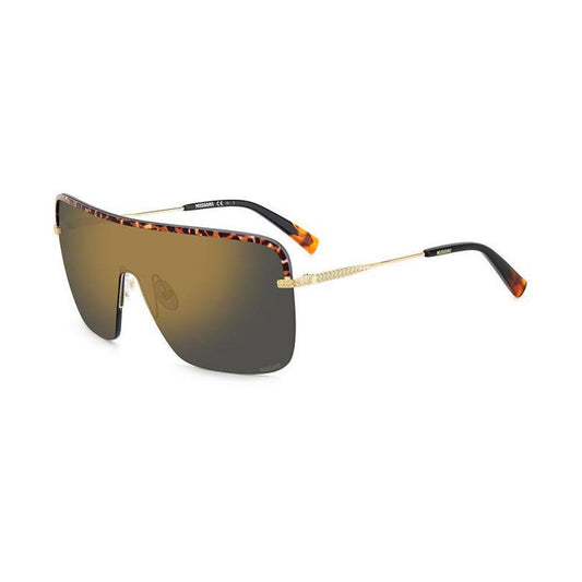 Missoni Gold Metal Sunglasses by Missoni