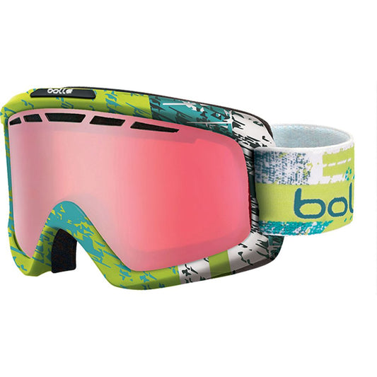 Lunettes de soleil en plastique vert Bolle