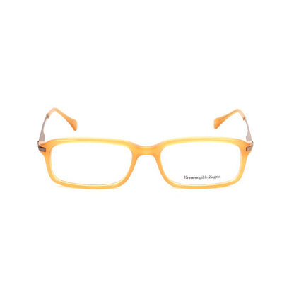 Montures Ermenegildo Zegna en acétate jaune / acétate