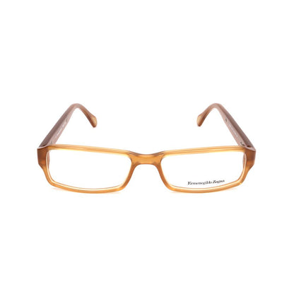 Montures en plastique marron Ermenegildo Zegna