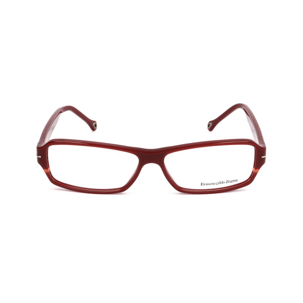 Montures en plastique rouge Ermenegildo Zegna