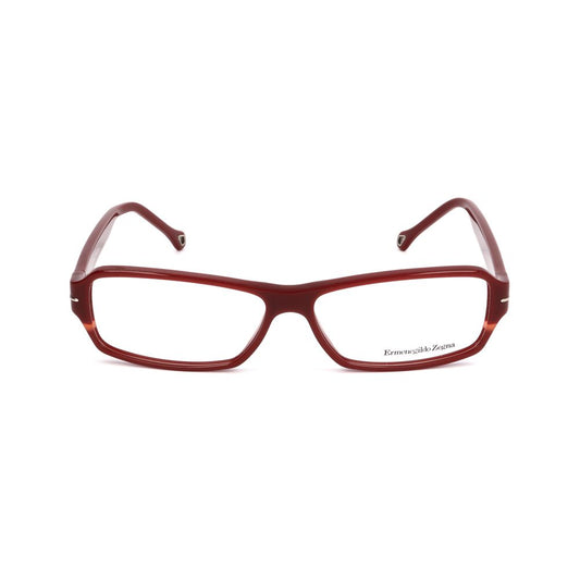 Montures en plastique rouge Ermenegildo Zegna