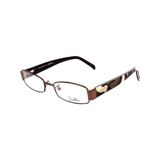 Emilio Pucci Brown Metal Frames by Emilio Pucci