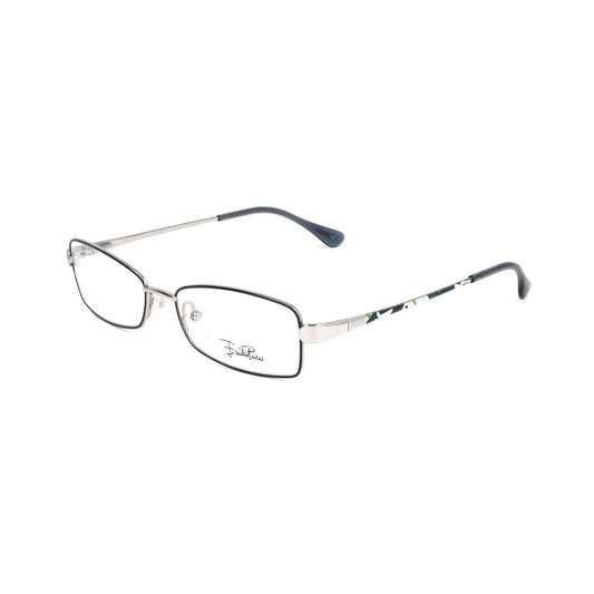 Emilio Pucci Silver Metal Frames by Emilio Pucci