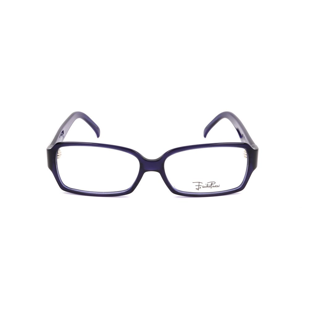Emilio Pucci Blue Plastic Frames by Emilio Pucci