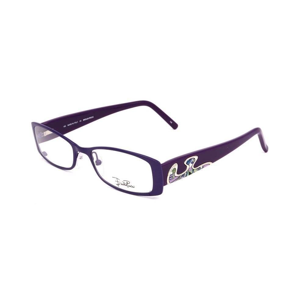 Emilio Pucci Purple Metal Frames by Emilio Pucci