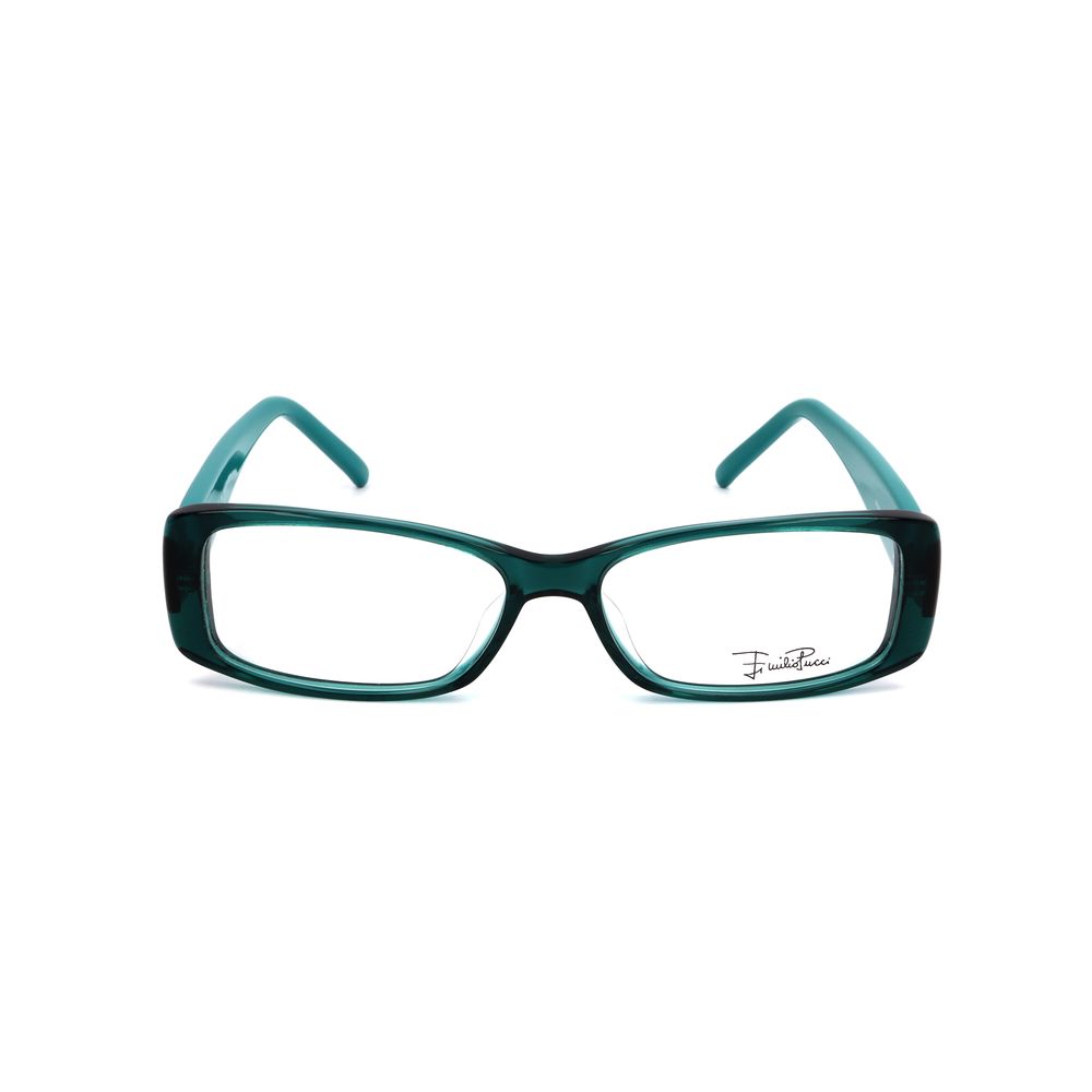 Emilio Pucci Black Plastic Frames by Emilio Pucci