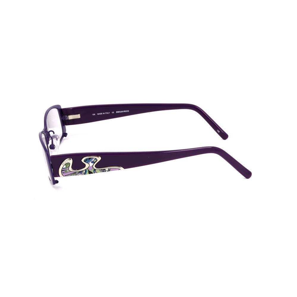 Emilio Pucci Purple Metal Frames by Emilio Pucci