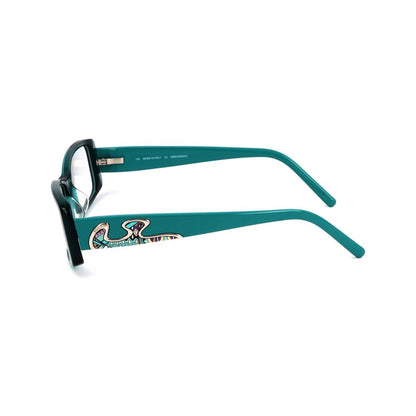 Emilio Pucci Black Plastic Frames by Emilio Pucci