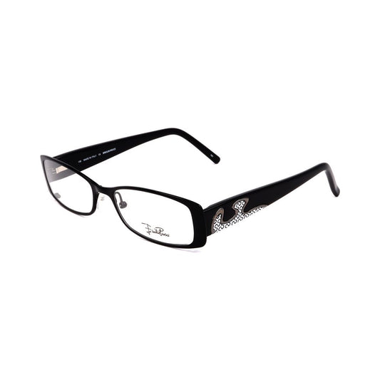 Emilio Pucci Black Metal Frames by Emilio Pucci