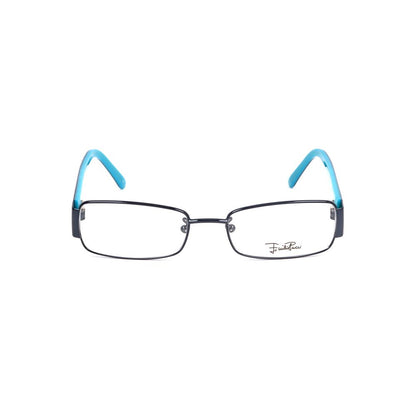 Emilio Pucci Blue Metal Frames by Emilio Pucci