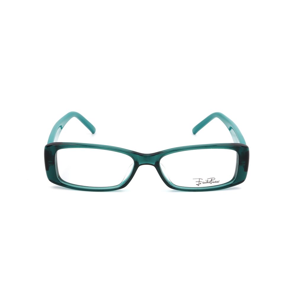 Emilio Pucci Black Plastic Frames by Emilio Pucci