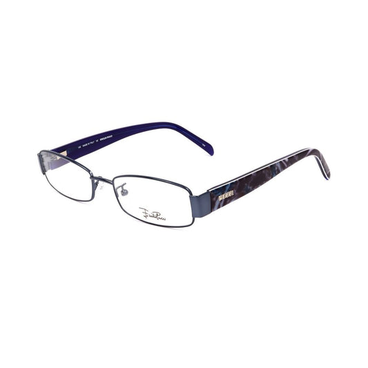 Emilio Pucci Blue Metal Frames by Emilio Pucci