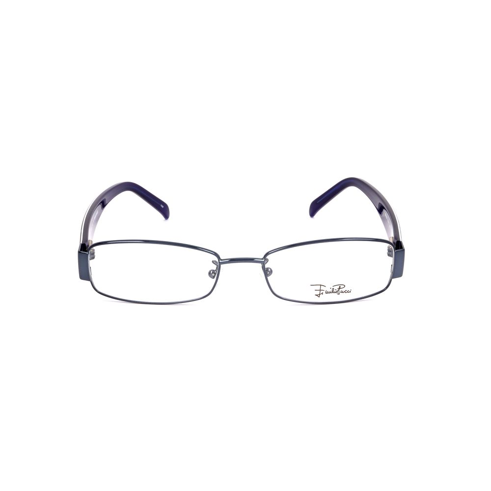 Emilio Pucci Blue Metal Frames by Emilio Pucci