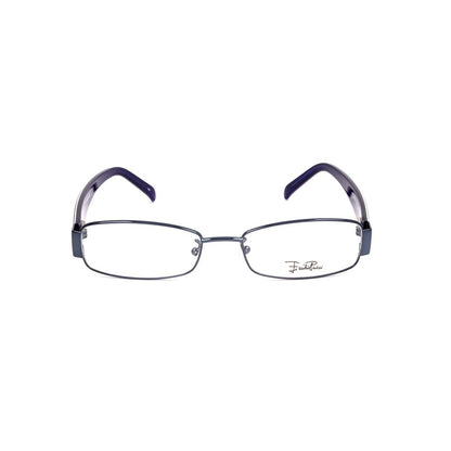 Emilio Pucci Blue Metal Frames by Emilio Pucci