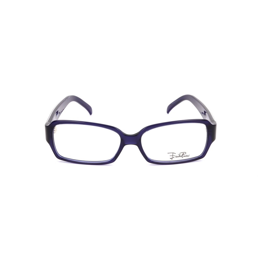 Emilio Pucci Blue Plastic Frames by Emilio Pucci