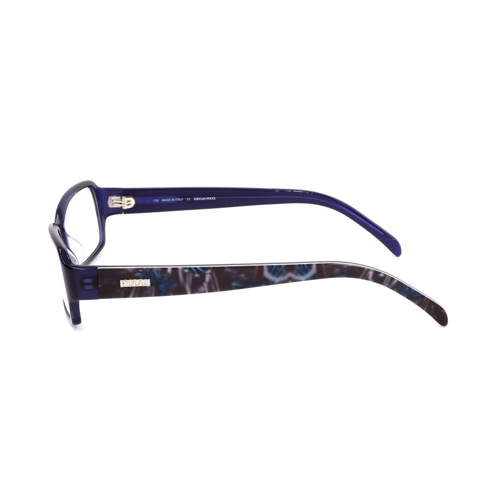 Emilio Pucci Blue Plastic Frames by Emilio Pucci