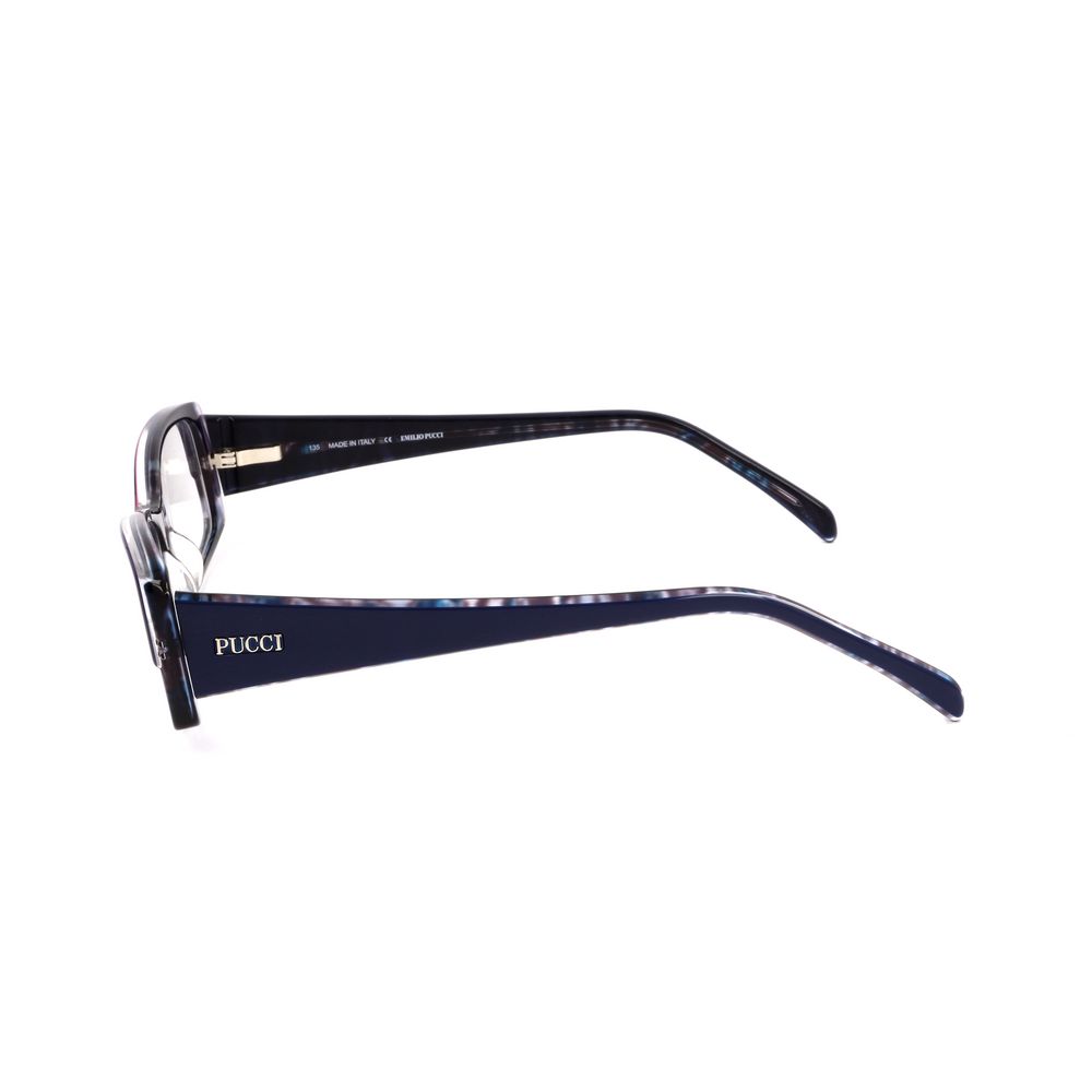 Emilio Pucci Blue Plastic Frames by Emilio Pucci