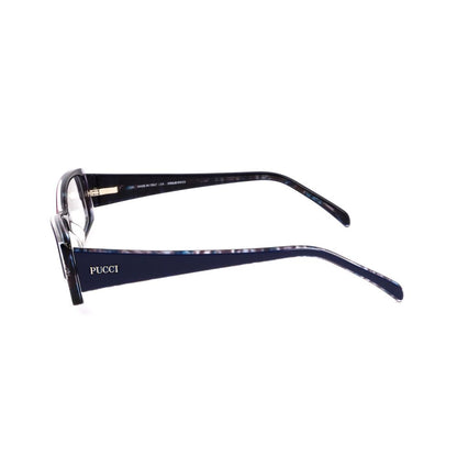 Emilio Pucci Blue Plastic Frames by Emilio Pucci