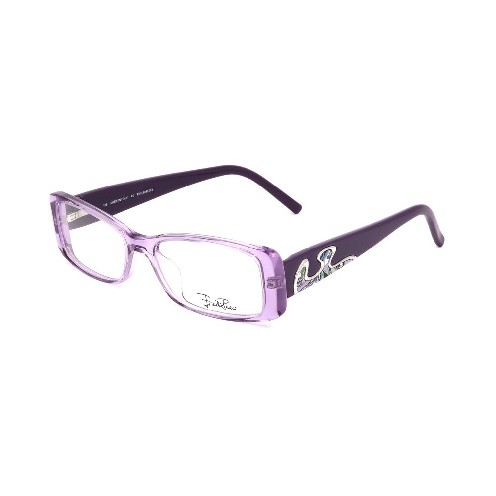 Emilio Pucci Purple Plastic Frames by Emilio Pucci