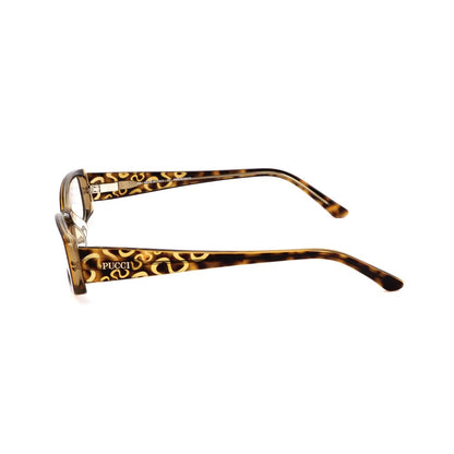 Emilio Pucci Orange Plastic Frames by Emilio Pucci