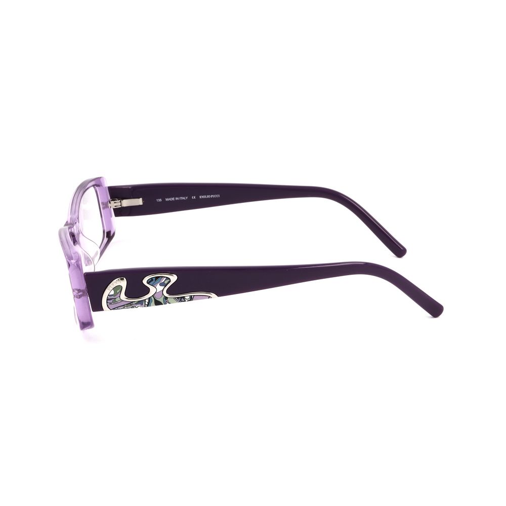 Emilio Pucci Purple Plastic Frames by Emilio Pucci