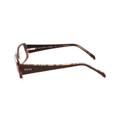 Emilio Pucci Brown Plastic Frames by Emilio Pucci