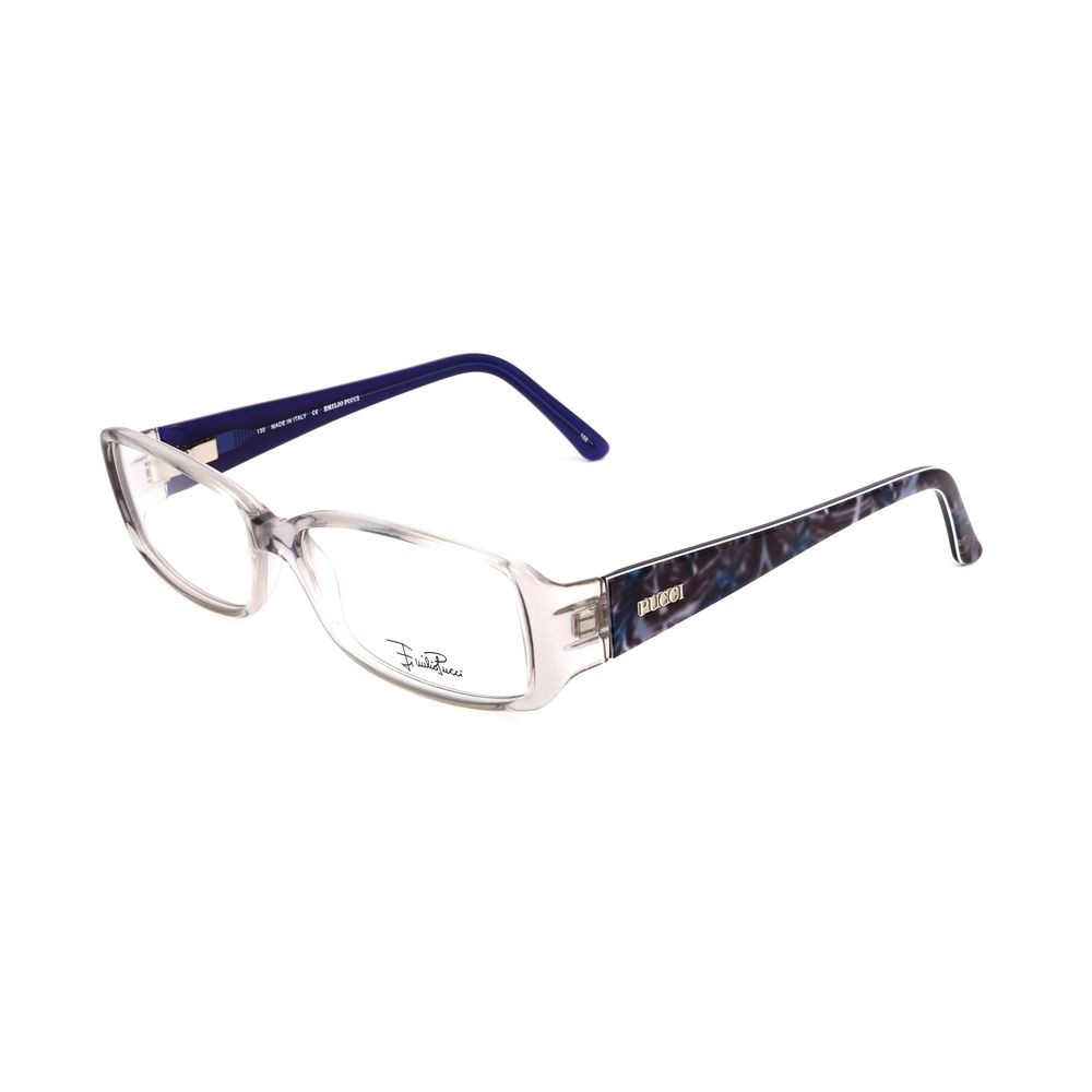 Emilio Pucci Blue Plastic Frames by Emilio Pucci