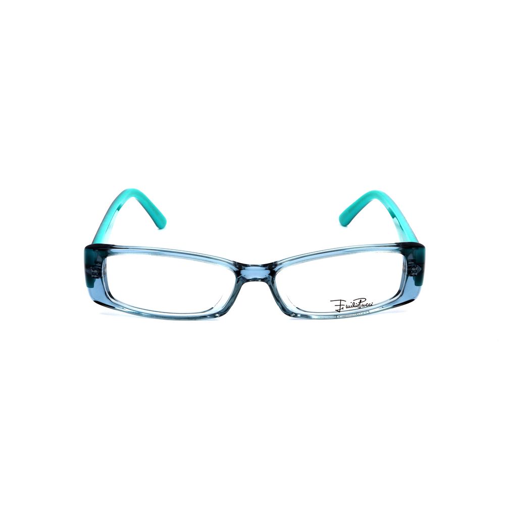 Emilio Pucci Blue Plastic Frames by Emilio Pucci