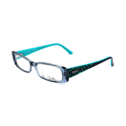 Emilio Pucci Blue Plastic Frames by Emilio Pucci