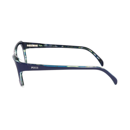 Emilio Pucci Blue Plastic Frames by Emilio Pucci