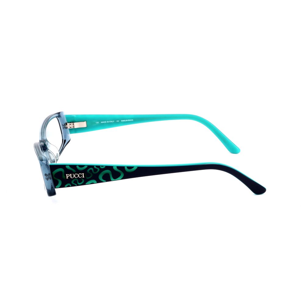 Emilio Pucci Blue Plastic Frames by Emilio Pucci