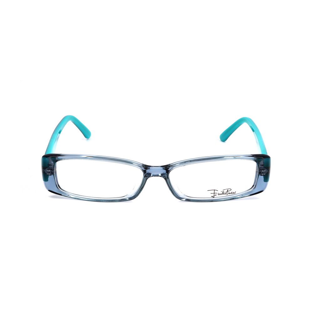 Emilio Pucci Blue Plastic Frames by Emilio Pucci