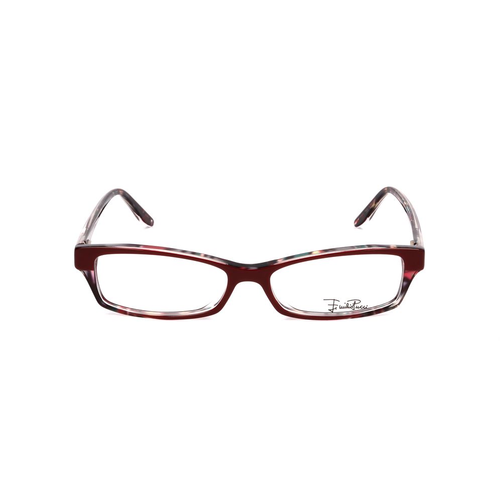 Emilio Pucci Red Plastic Frames by Emilio Pucci
