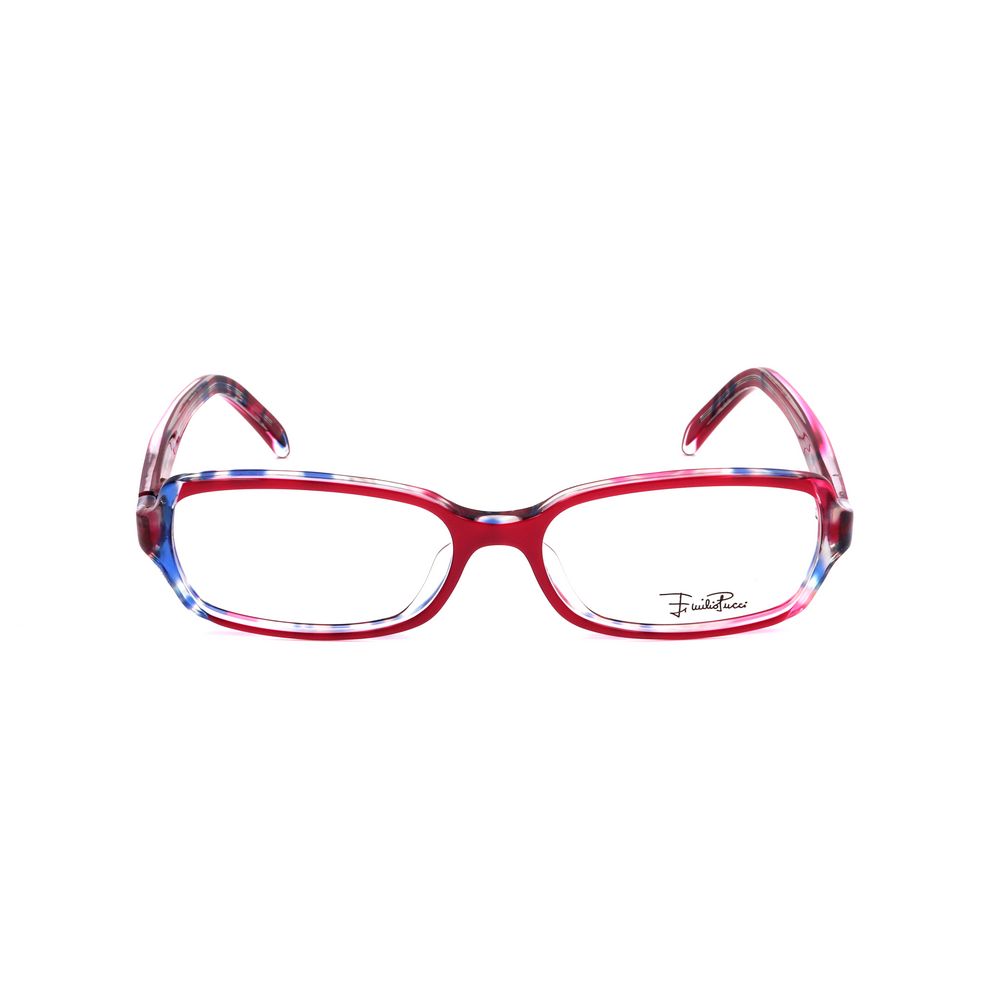 Emilio Pucci Multicolor Plastic Frames by Emilio Pucci