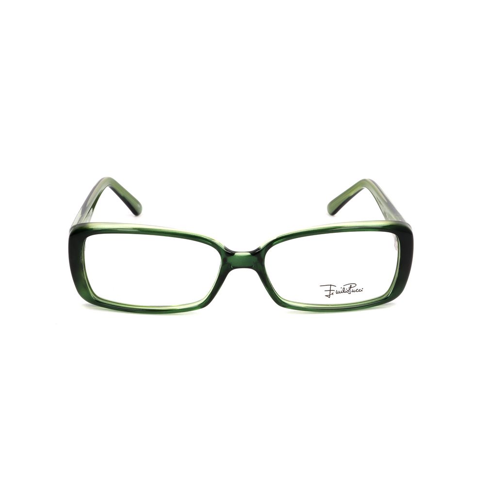 Emilio Pucci Green Plastic Frames by Emilio Pucci