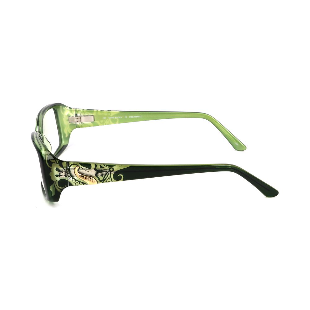 Emilio Pucci Green Plastic Frames by Emilio Pucci
