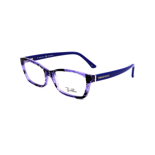 Emilio Pucci Blue Plastic Frames by Emilio Pucci