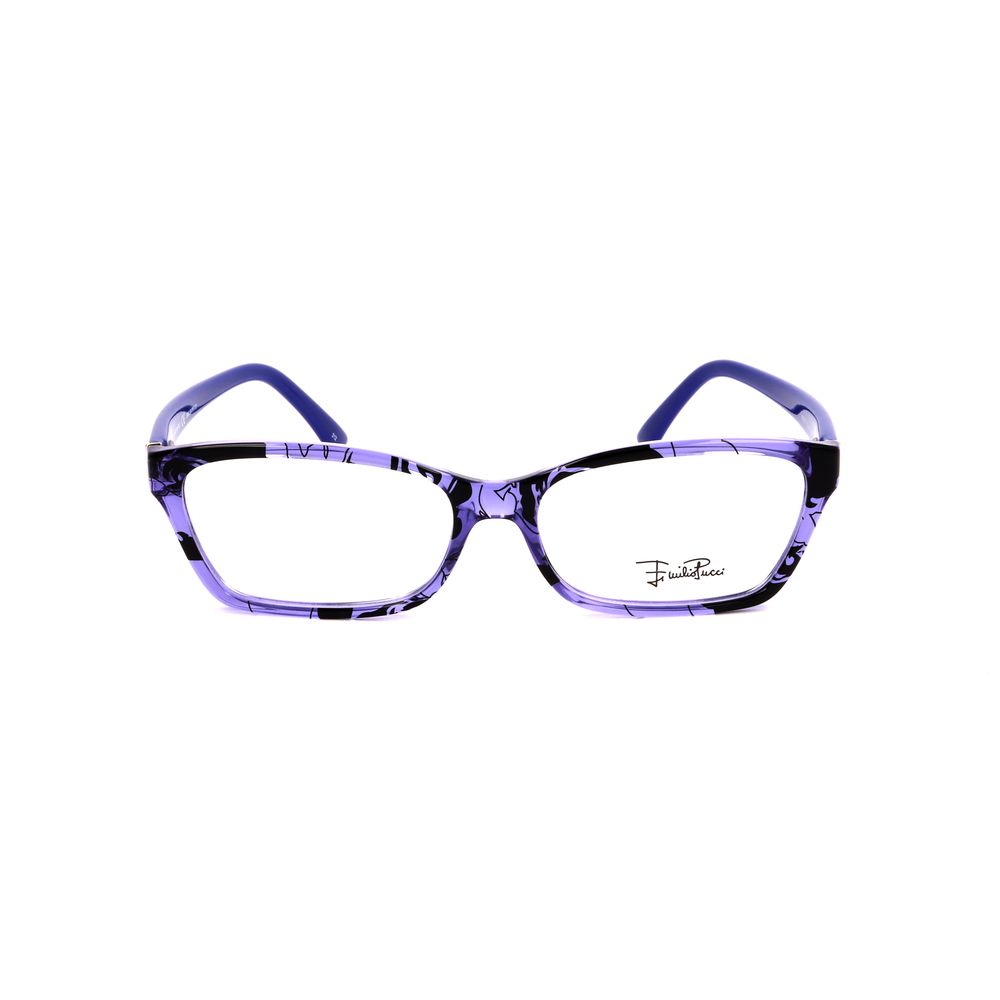 Emilio Pucci Blue Plastic Frames by Emilio Pucci