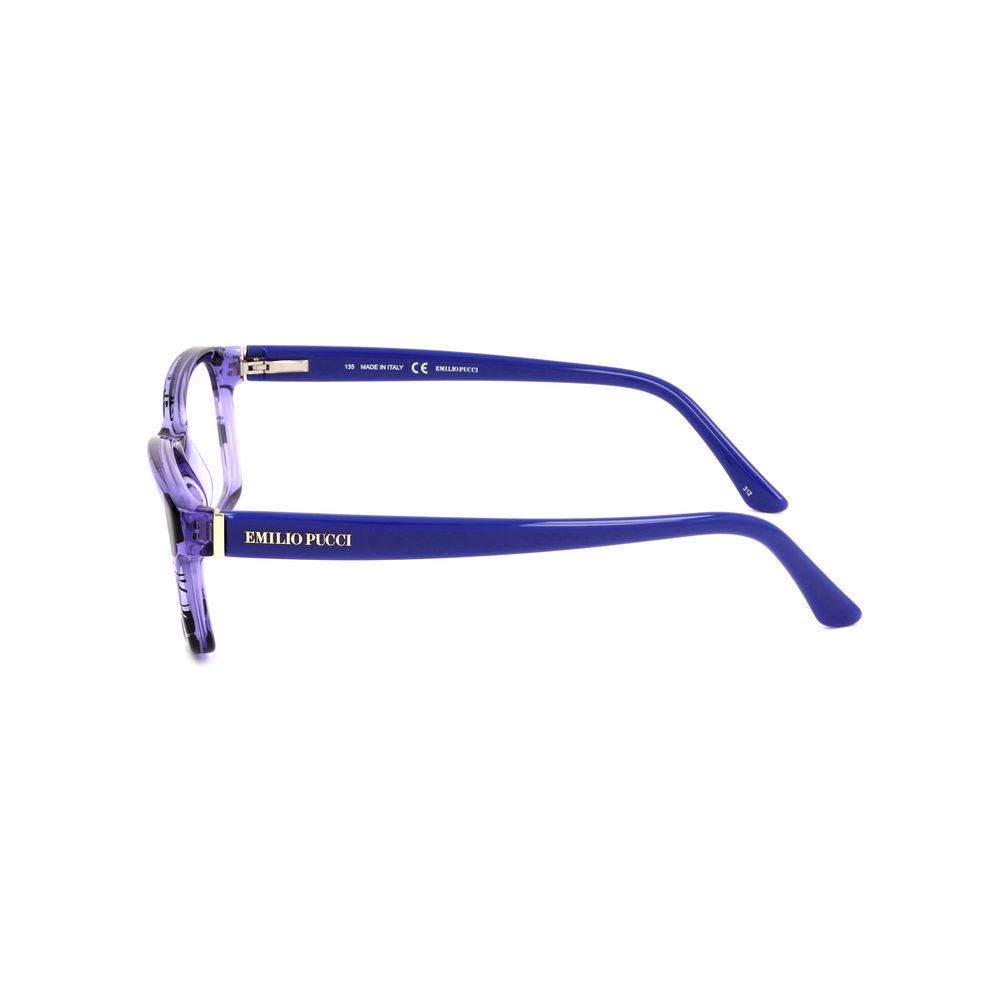 Emilio Pucci Blue Plastic Frames by Emilio Pucci