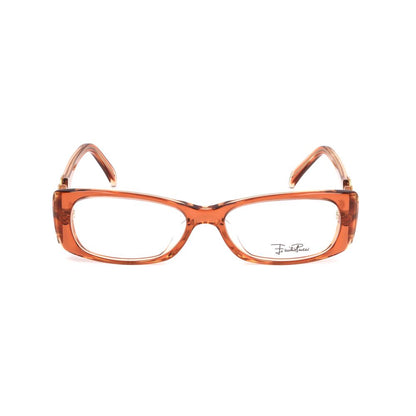 Emilio Pucci Orange Plastic Frames by Emilio Pucci
