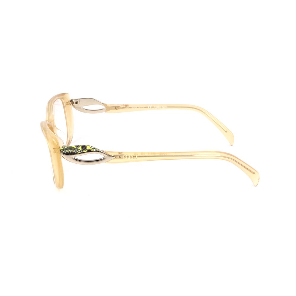 Emilio Pucci Orange Plastic Frames by Emilio Pucci