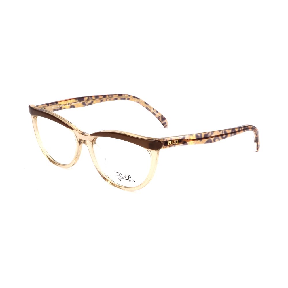 Emilio Pucci Brown Plastic Frames by Emilio Pucci