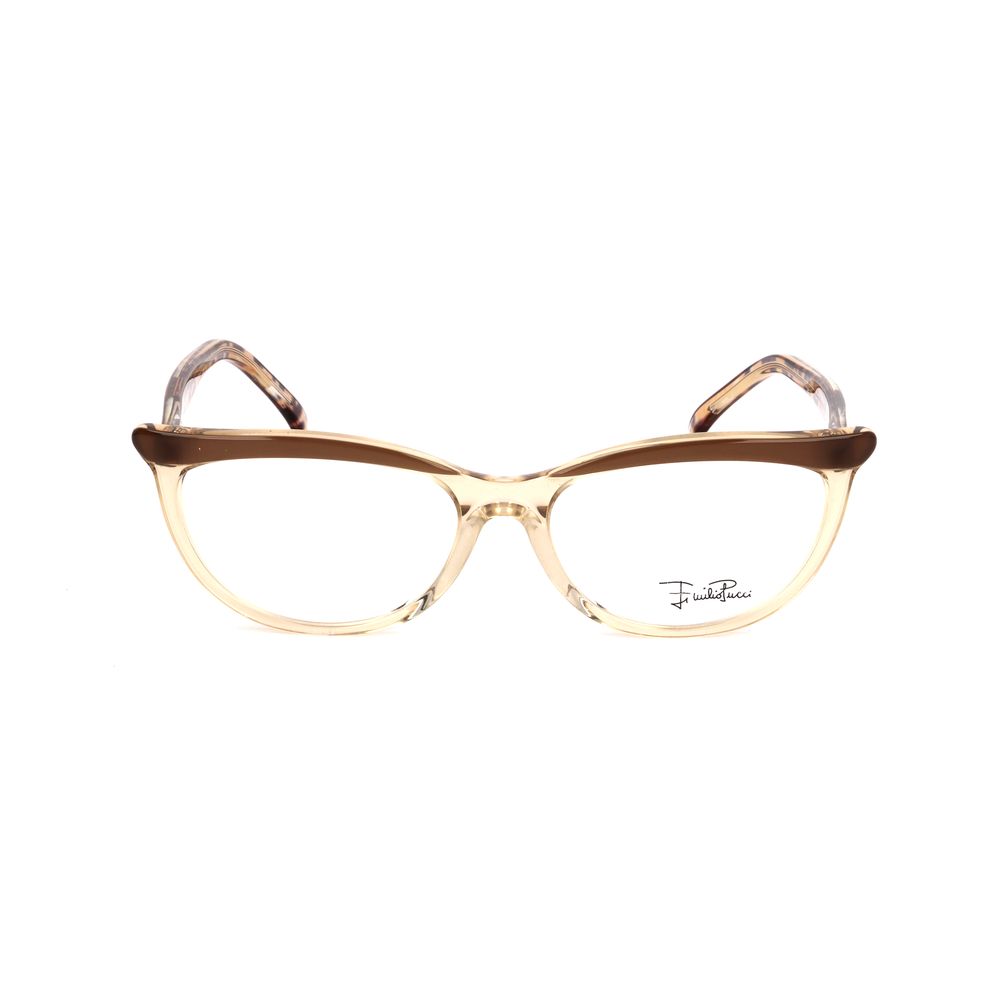 Emilio Pucci Brown Plastic Frames by Emilio Pucci