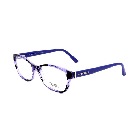 Emilio Pucci Blue Plastic Frames by Emilio Pucci