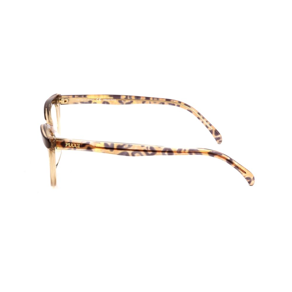 Emilio Pucci Brown Plastic Frames by Emilio Pucci