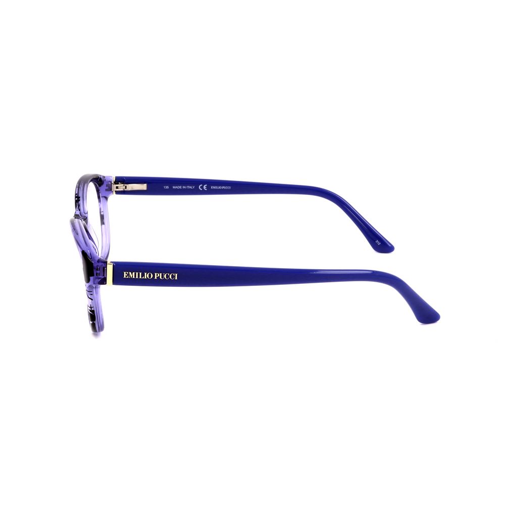 Emilio Pucci Blue Plastic Frames by Emilio Pucci