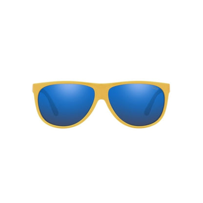 Lunettes de soleil en acétate jaune Ralph Lauren