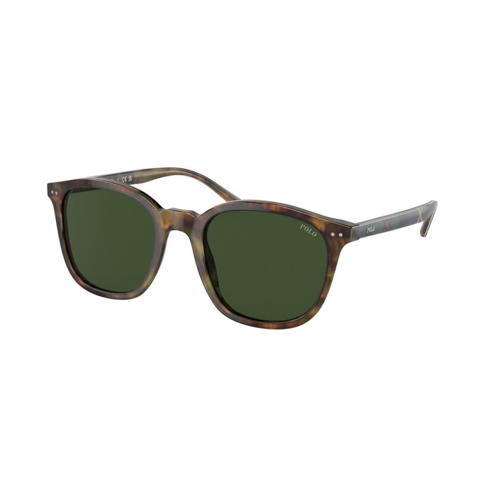 Lunettes de soleil en acétate marron Ralph Lauren